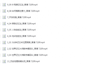 图片[2]-学习攻略（最强大脑100天记忆特训-右脑绘图记忆系统）-云翼教育